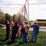 Maypole celebration