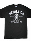 metallica wiskey in jar shirt