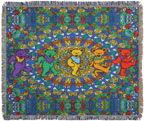 grateful dead bears throw