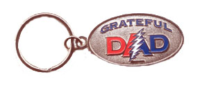 grateful dad key chain