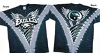 phila eagles v dye shirt