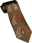 john lennon silk tie portrait