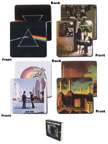 pink floyd album coasters set