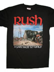 rush t shirts