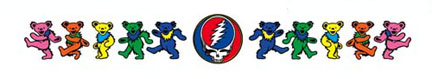 Grateful Dead SYF And Bears Armband Temporary Tattoo