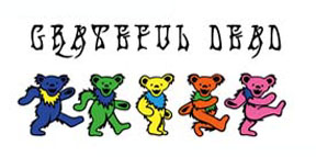 Grateful Dead Dancing Bears Temporary Tattoo