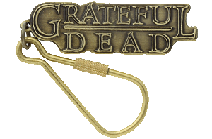 Grateful Dead Brass Band Name Key Chain