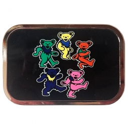 Grateful Dead Dancing Bears Belt Buckle