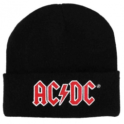 AC/DC Logo Knit Hat With LED Lights.
