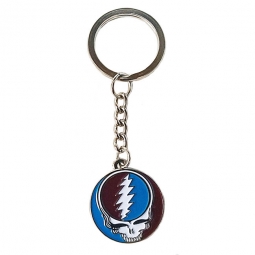 Grateful Dead Steal Your Face Metal Key Chain