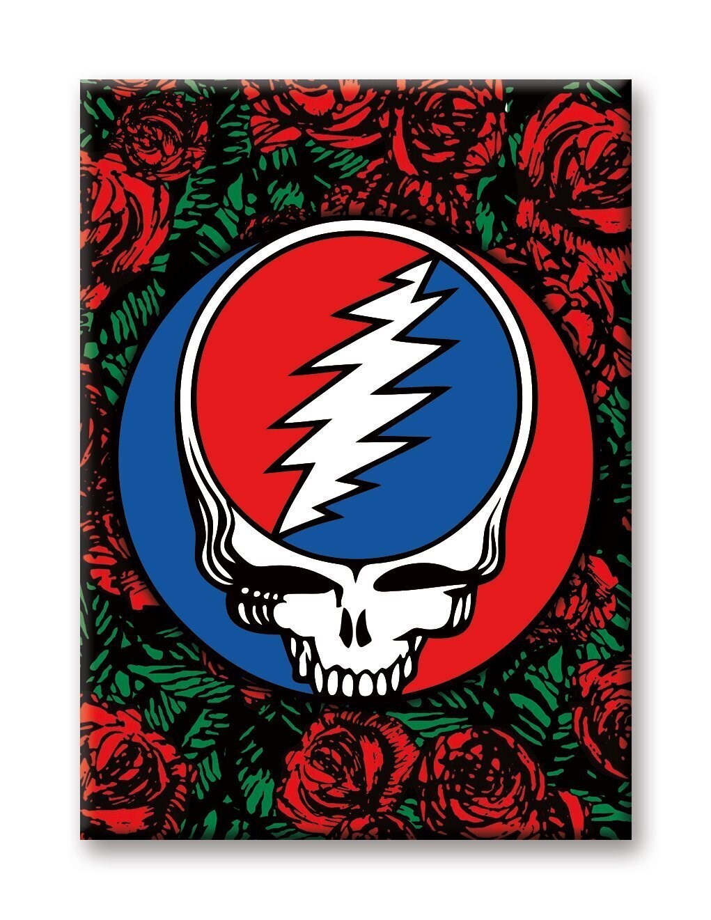 Grateful Dead SYF & Roses Magnet