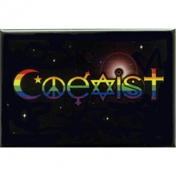 Rainbow Coexist Magnet
