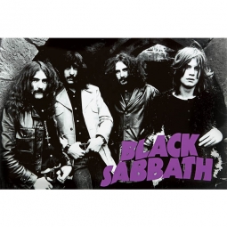 Black Sabbath Early Group Pic Poster