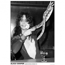 Alice Cooper Snake Poster