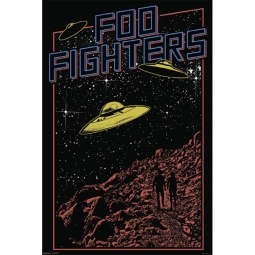 Foo Fighters UFO's Poster