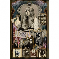 Stevie Nicks FM Collage Poster