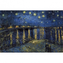 Vincent Van Gogh Starry Night Over The Rhone Poster