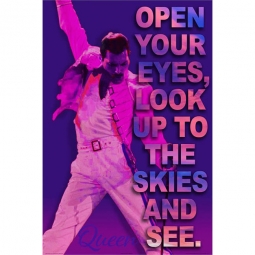 Queen Open Your Eyes Poster