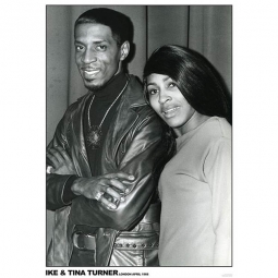 Ike & Tina Turner London April 1968 Poster