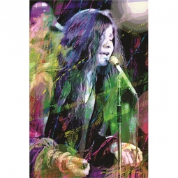 Janis Joplin By David Lloyd Glover Poster