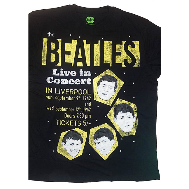 The Beatles 1962 Live In Concert Shirt