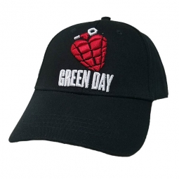 Green Day Grenade Logo Adjustable Hat