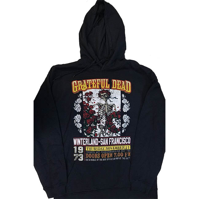 Grateful Dead Winterland 1973 Hoodie