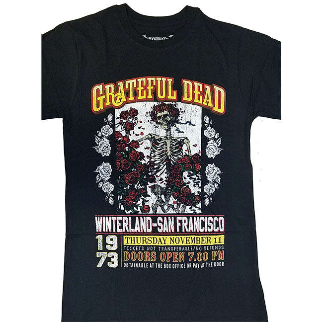 Grateful Dead Winterland 1973 Shirt
