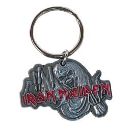 Iron Maiden Number Of The Beast Metal Key Chain