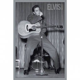 Elvis Presley Live Poster