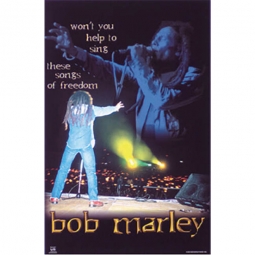 Bob Marley Freedom Poster