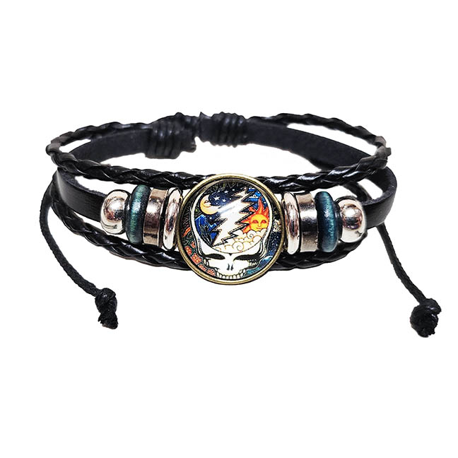 Grateful Dead Day & Night SYF Adjustable Bracelet