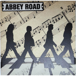 The Beatles Abbey Road Ceramic Coaster