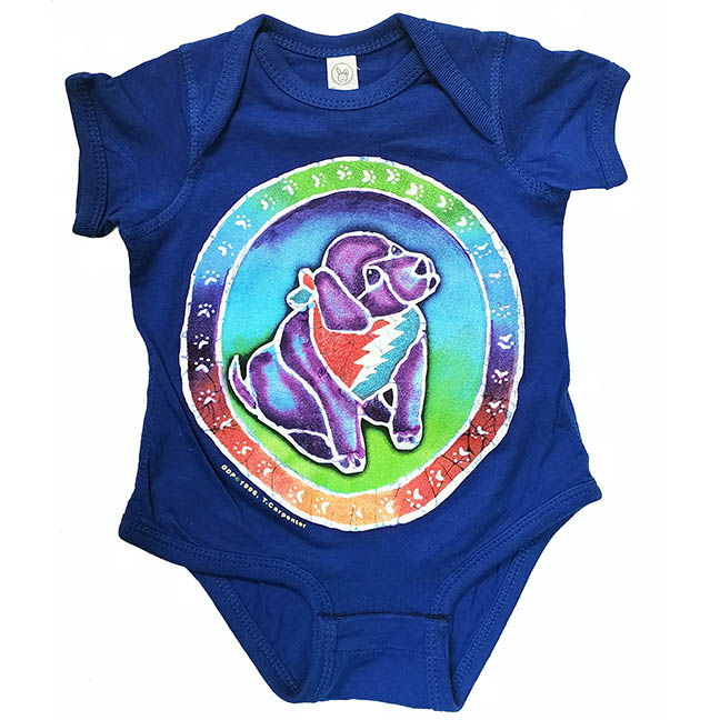 Grateful Dead Puppy Romper