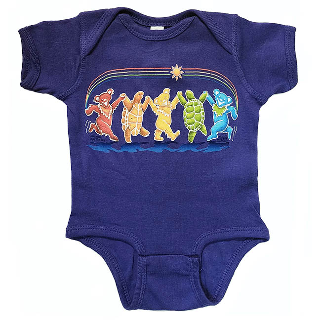 Grateful Dead Rainbow Critters Romper