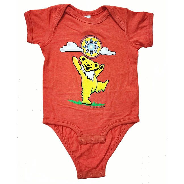 Grateful Dead Sunny Bear Infant Romper