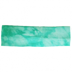 Green Tie Dye Stretch Headband