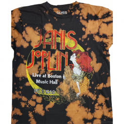 Janis Joplin Boston Music Hall 1969 Tie Dye Shirt