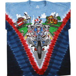 Grateful Dead Moto Sam Tie Dye Shirt