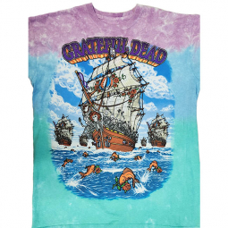 Grateful Dead Ship Of Fools Tie Dye Shirt