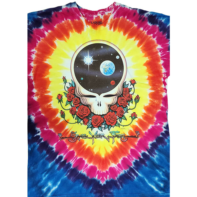 Grateful Dead Space Your Face Tie Dye Shirt