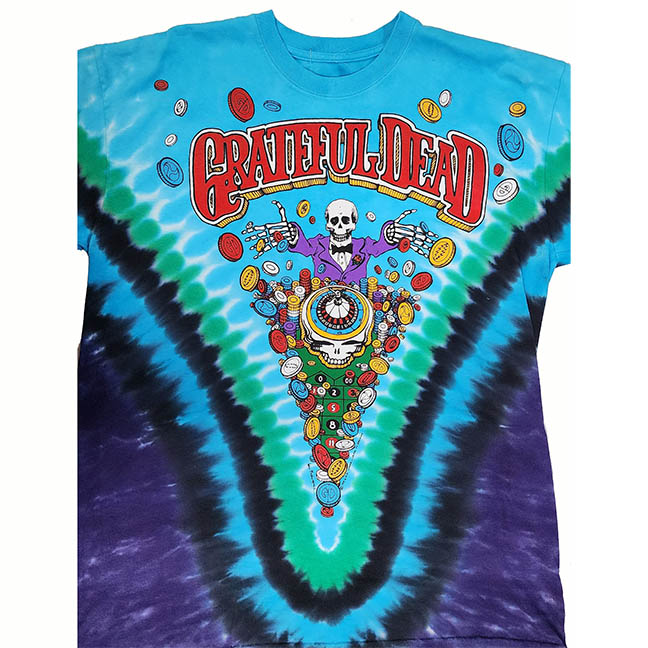 Grateful Dead Laughing Bones Tie Dye Shirt