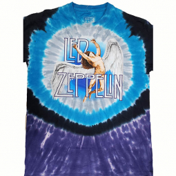 Led Zeppelin Swan Song Tie Dye Shirt