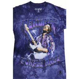 Jimi Hendrix Purple Haze Tie Dye Shirt