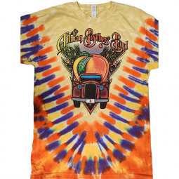 Allman Brothers Road Goes On Forever Tie Dye Shirt
