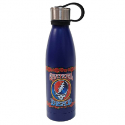 Grateful Dead Steal Your Face & Roses Water Bottle
