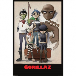 Gorillaz Family Portrait Poster