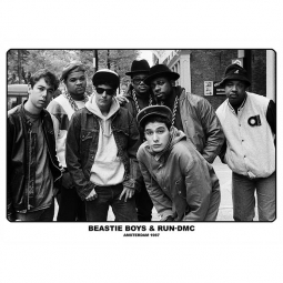 Beastie Boys & Run-DMC Amsterdam 1987 Poster