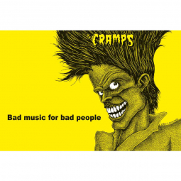The Cramps Bad Music Poster