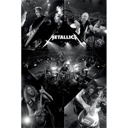 Metallica Live Collage Poster